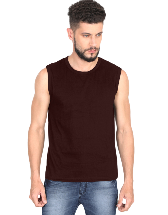 Men's Essential Sleeveless Cotton Tee😎