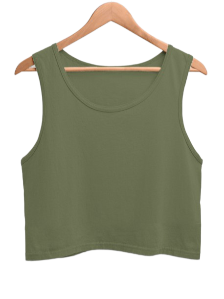 Crop Tank 🌾 Ultra-Soft Cotton