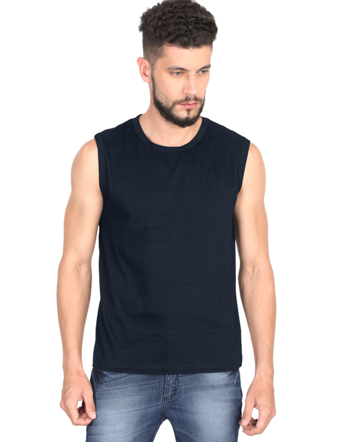 Men's Essential Sleeveless Cotton Tee😎