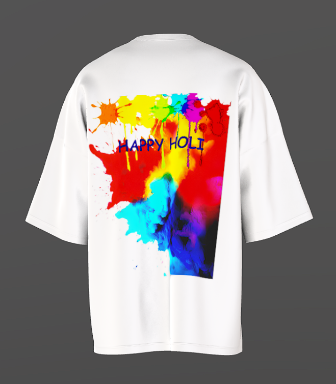 Mahadev Holi graphics unisex t-shirt