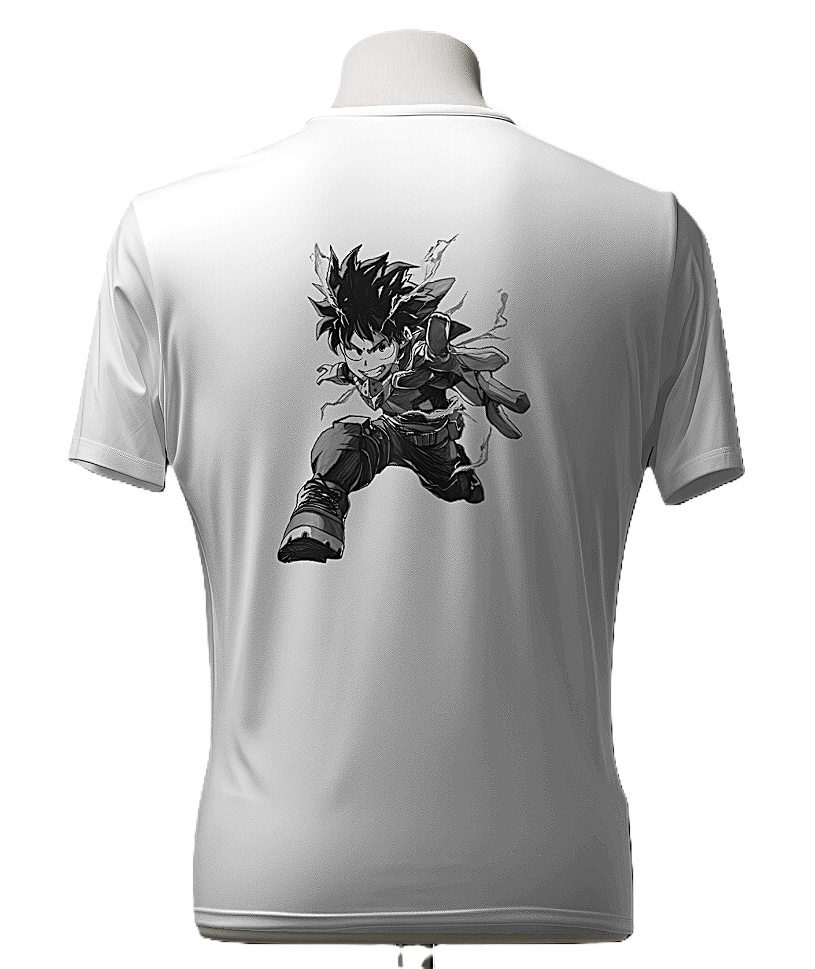 Goku Graphic Unisex Round Neck T-Shirt