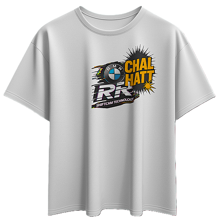 ποΈ RR-BMW-Inspired Graphics Unisex Oversized T-Shirt π¨ | 100% Cotton