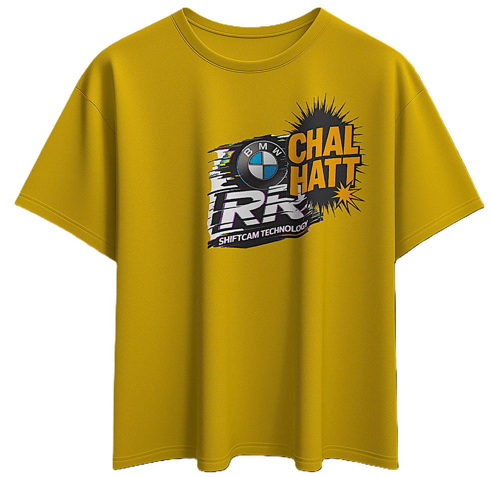 ποΈ RR-BMW-Inspired Graphics Unisex Oversized T-Shirt π¨ | 100% Cotton
