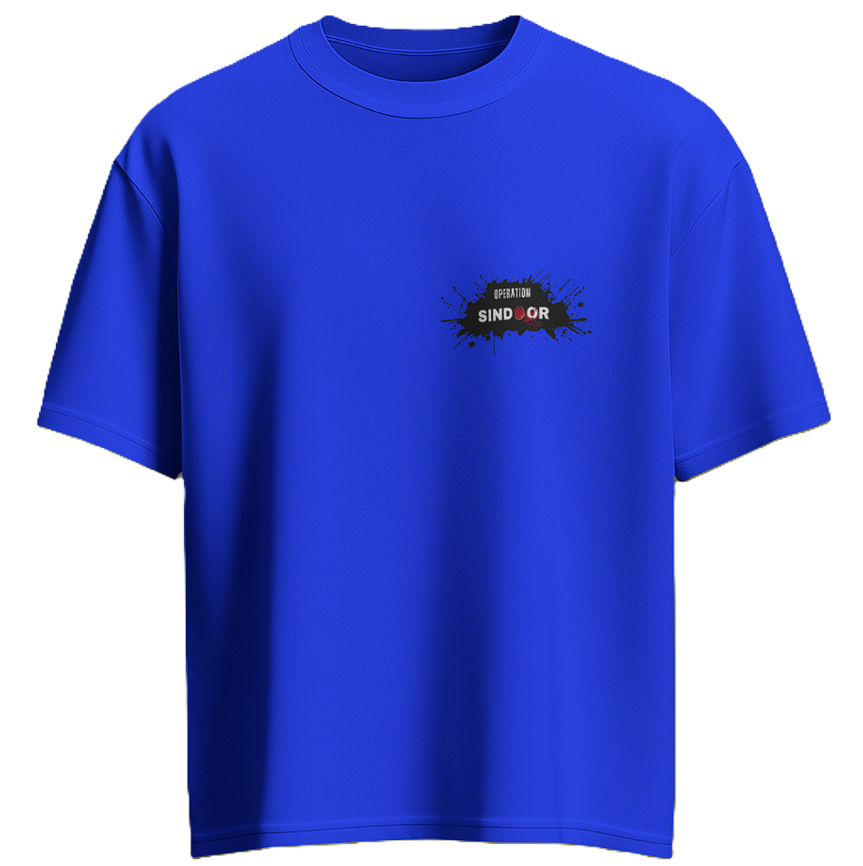 š„OPERATION SINDOOR Unisex Oversized T-Shirt | 100% Cottonš
