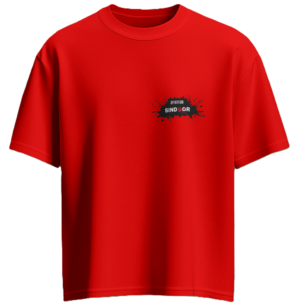 š„OPERATION SINDOOR Unisex Oversized T-Shirt | 100% Cottonš