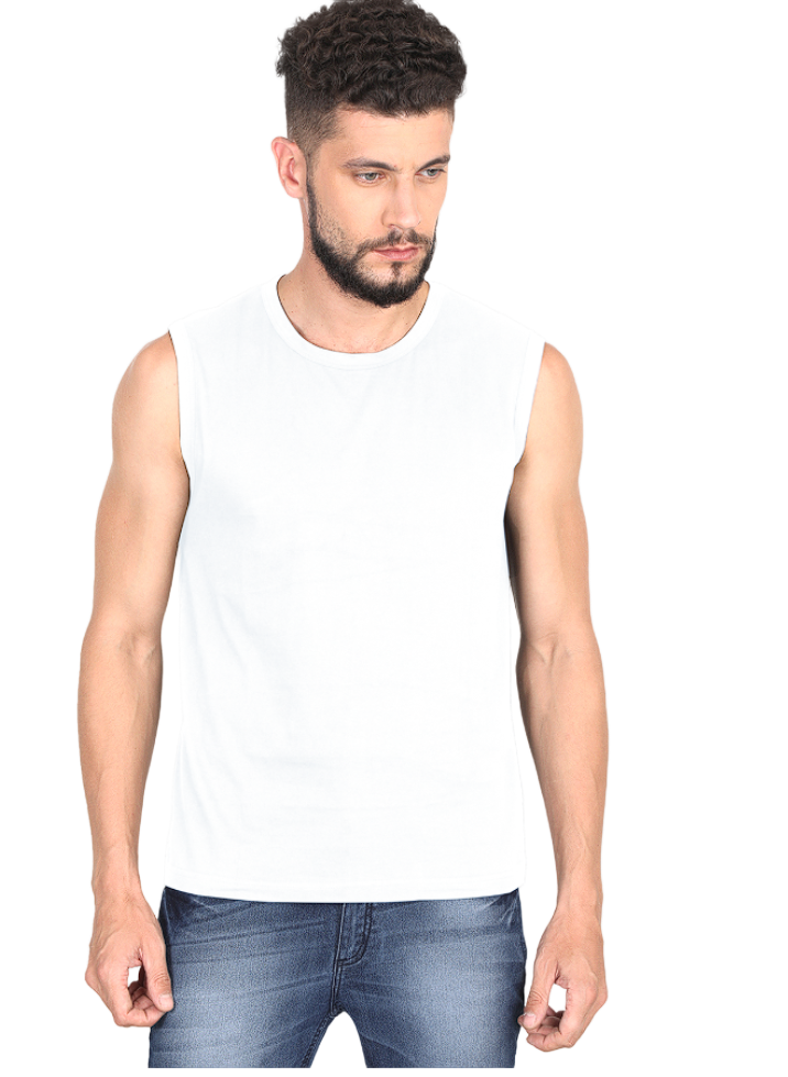 Men's Essential Sleeveless Cotton Tee😎