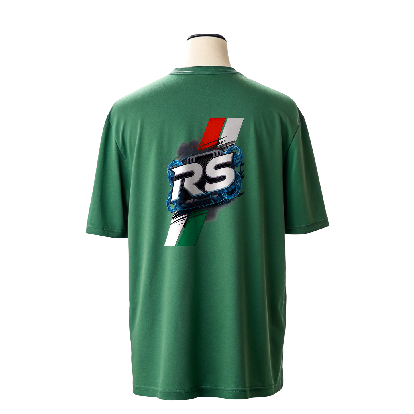 π BE A RACER-RS Aprilia Edition Premium Unisex Oversized T-Shirt