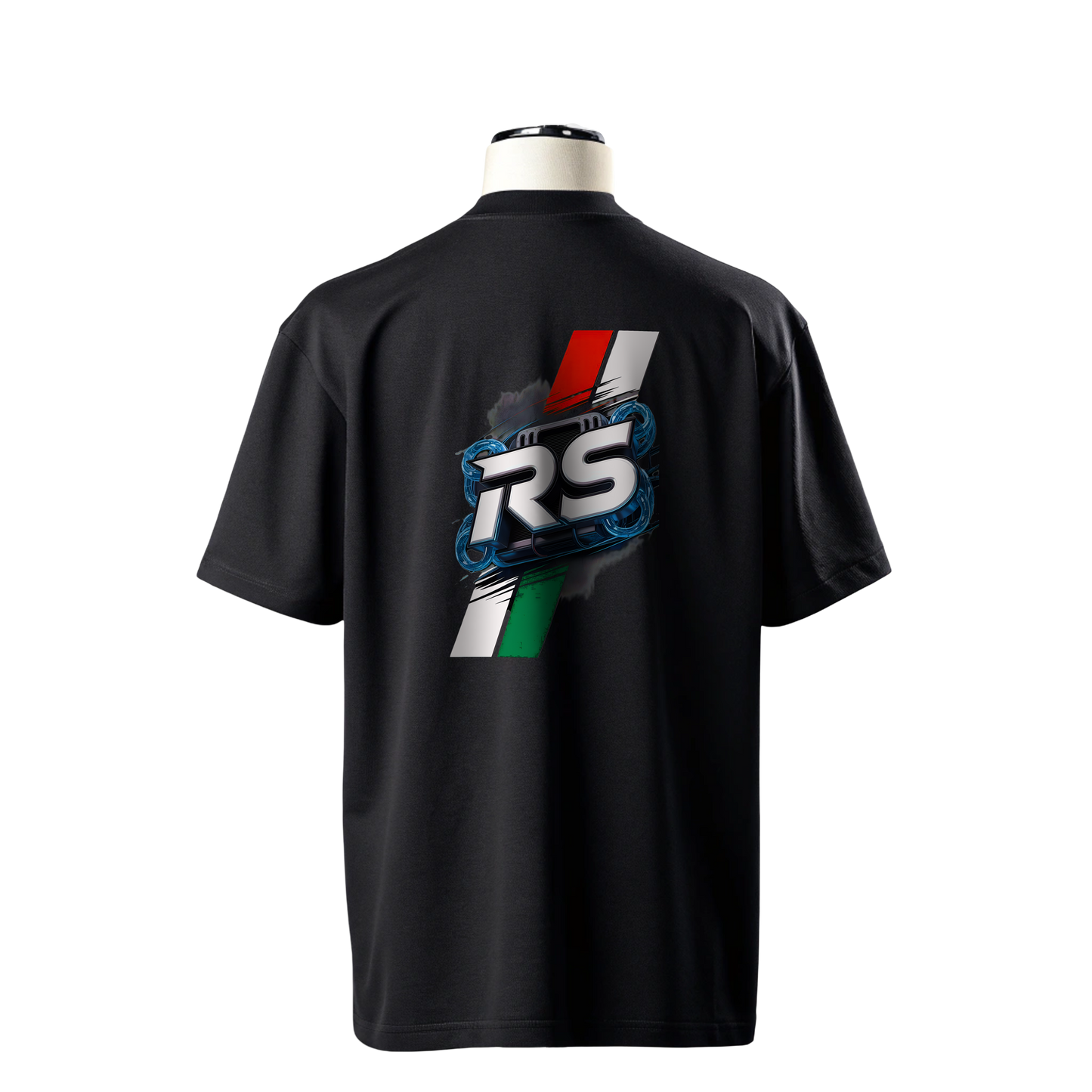 π BE A RACER-RS Aprilia Edition Premium Unisex Oversized T-Shirt