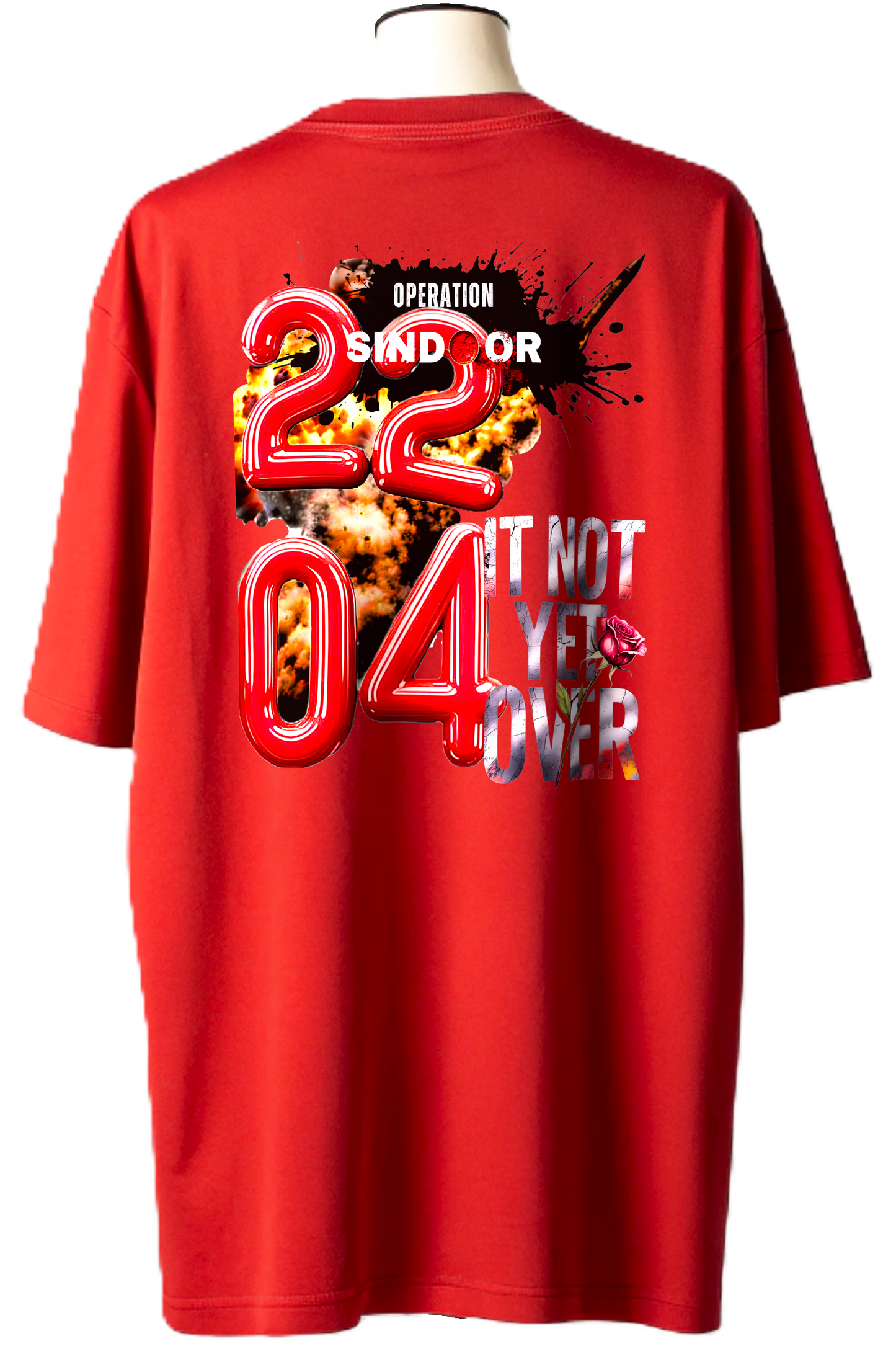 š„OPERATION SINDOOR Unisex Oversized T-Shirt | 100% Cottonš