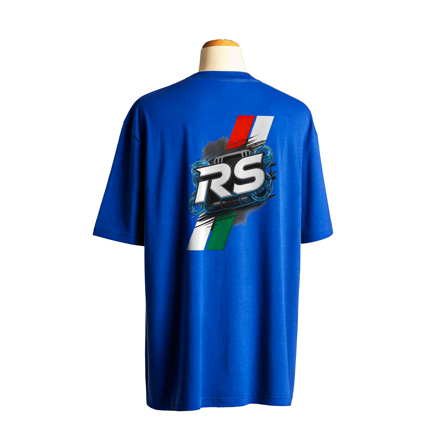 π BE A RACER-RS Aprilia Edition Premium Unisex Oversized T-Shirt