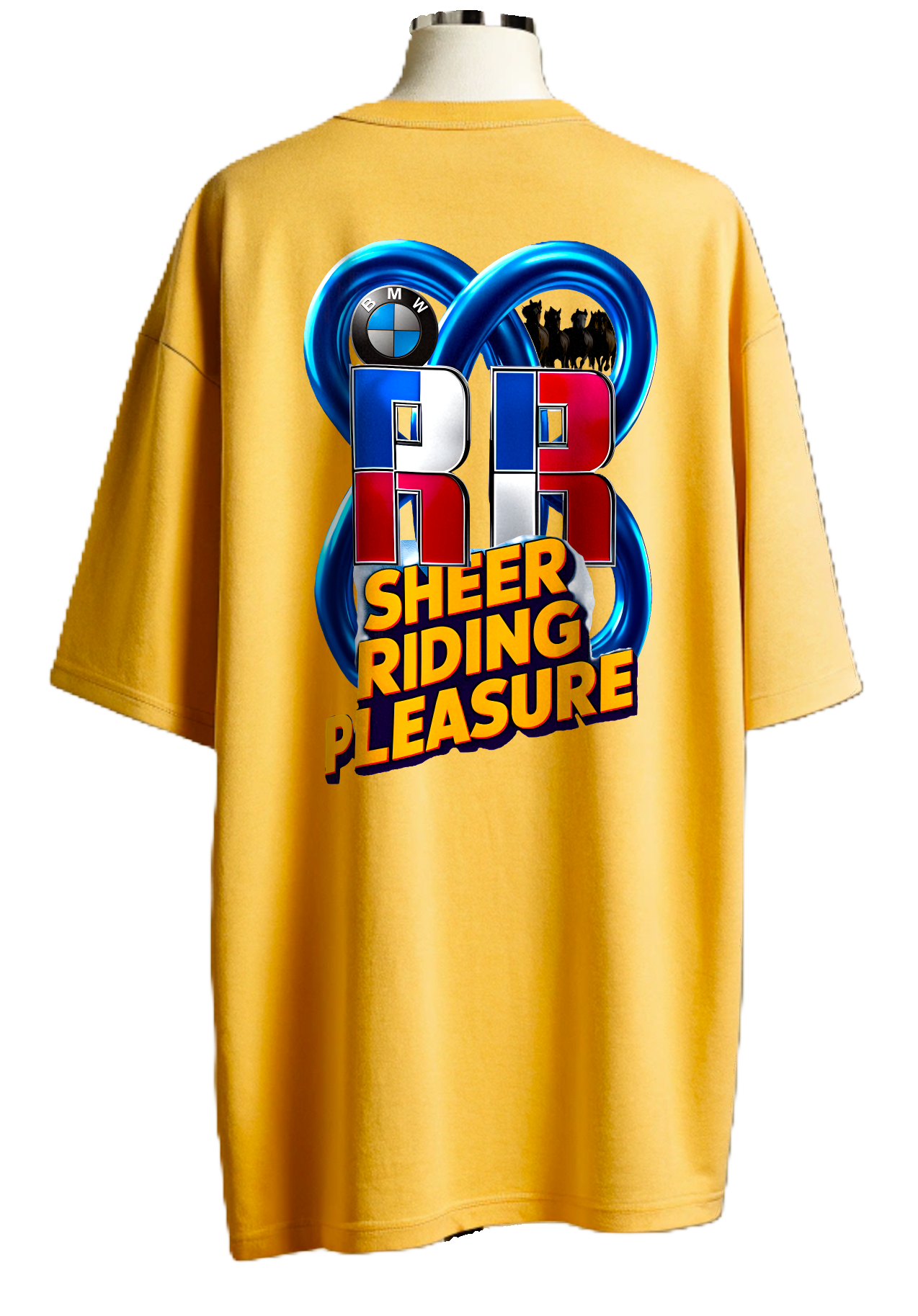 ποΈ RR-BMW-Inspired Graphics Unisex Oversized T-Shirt π¨ | 100% Cotton