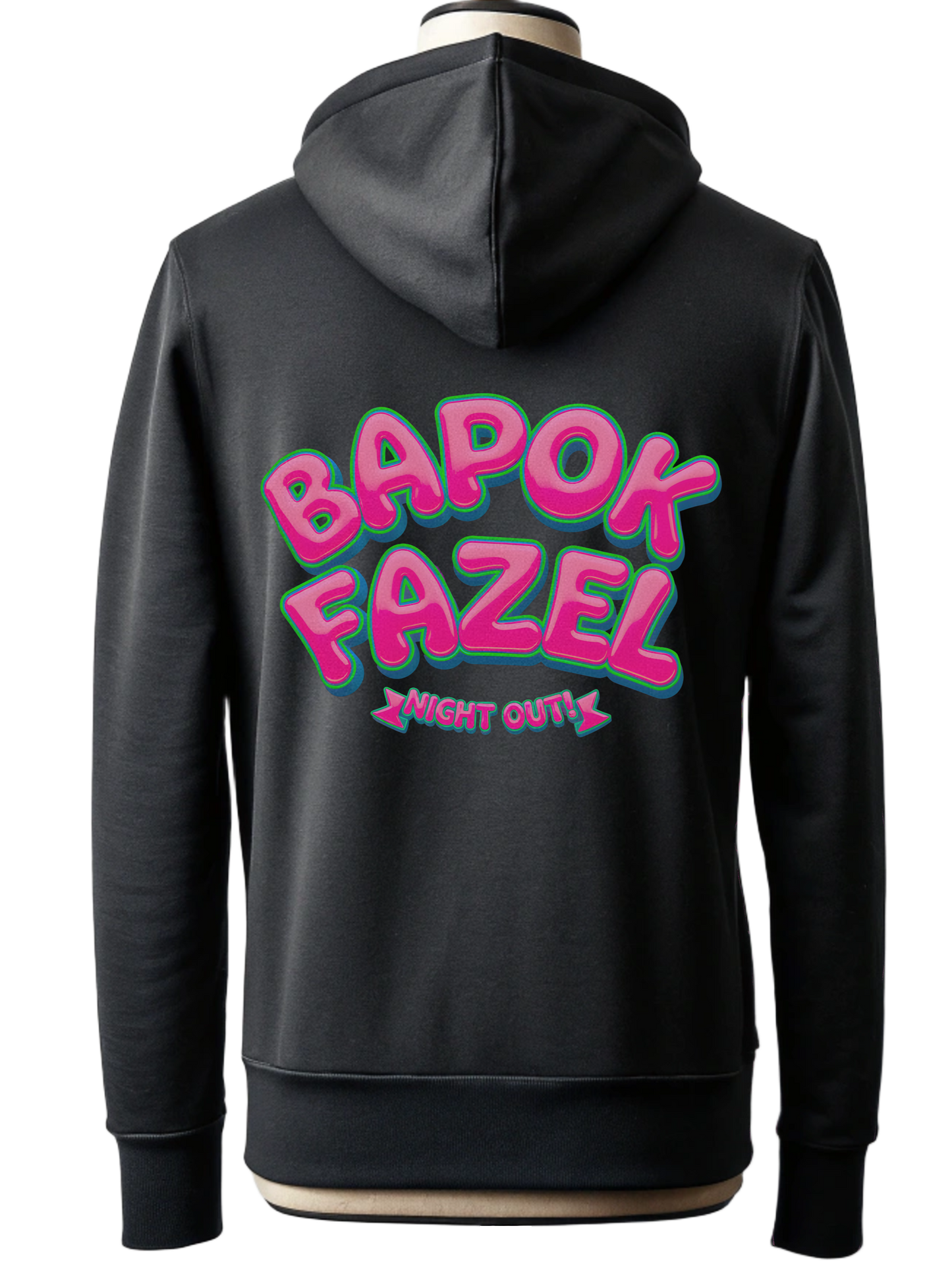 BAPOK FAZEL Graphic Unisex Zip Hoodie