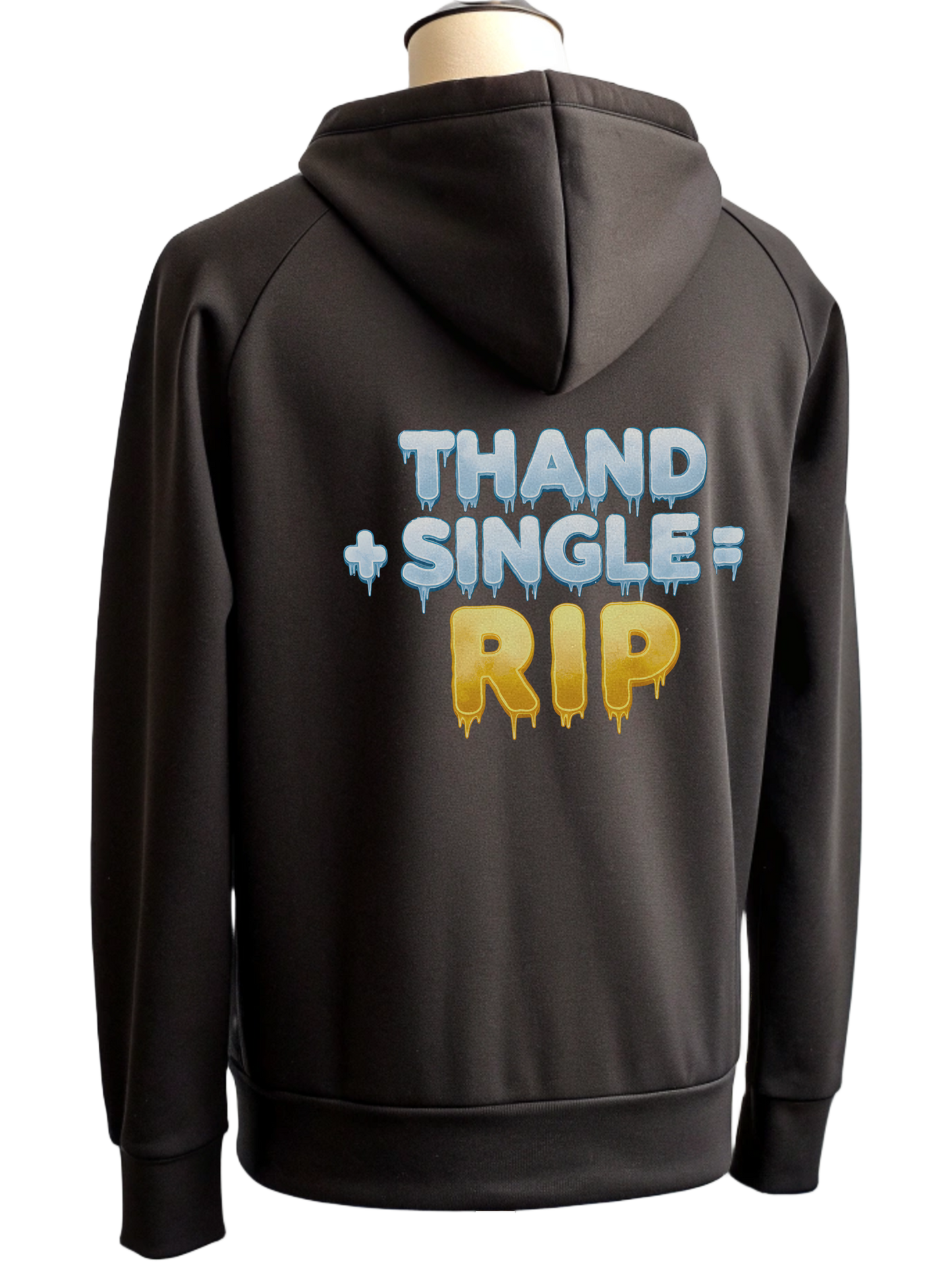 THAND+SINGLE=RIP Graphic Hoodie