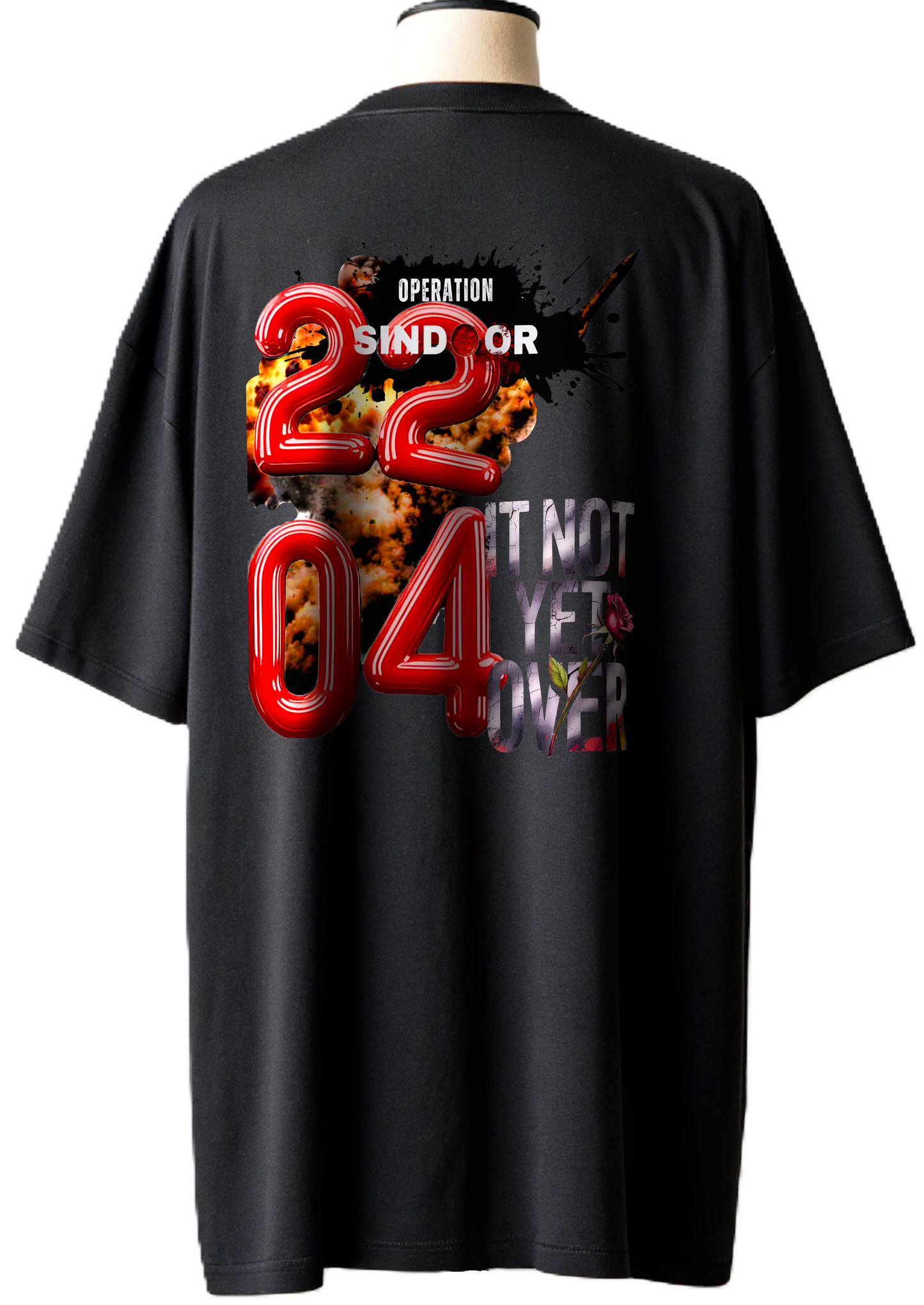 š„OPERATION SINDOOR Unisex Oversized T-Shirt | 100% Cottonš