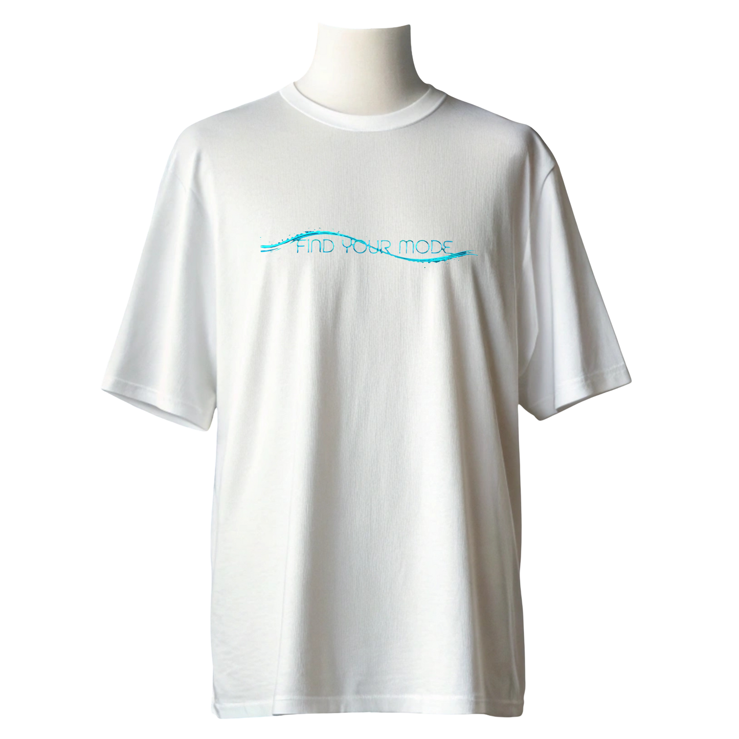 π"FIND YOUR MODE" Oversized Cotton T-shirt