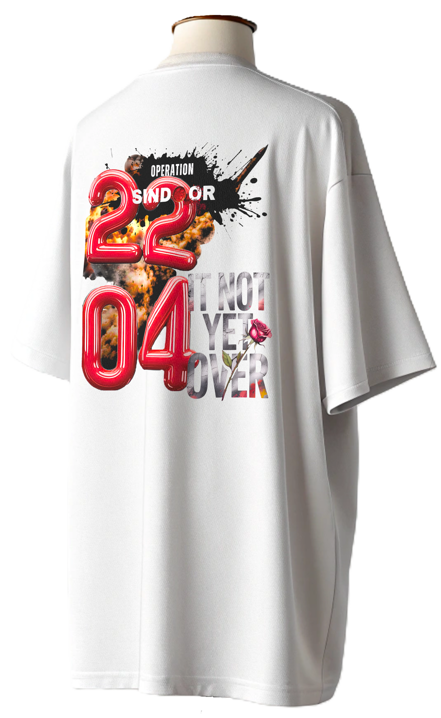 š„OPERATION SINDOOR Unisex Oversized T-Shirt | 100% Cottonš