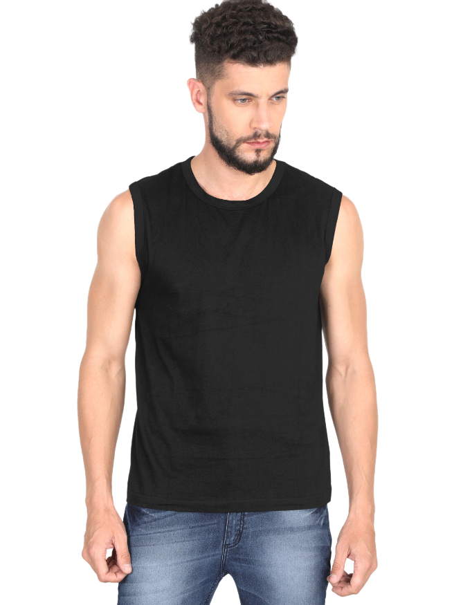 Men's Essential Sleeveless Cotton Tee😎