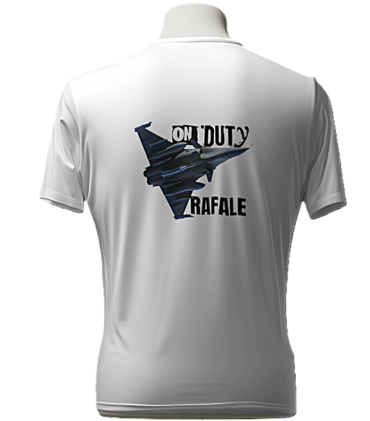 Rafale Graphic Round Neck Unisex T-Shirt.