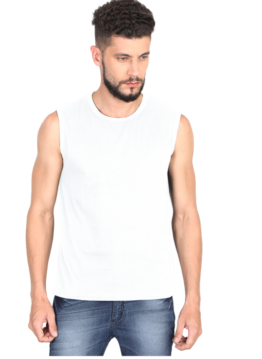Men's Essential Sleeveless Cotton Tee😎