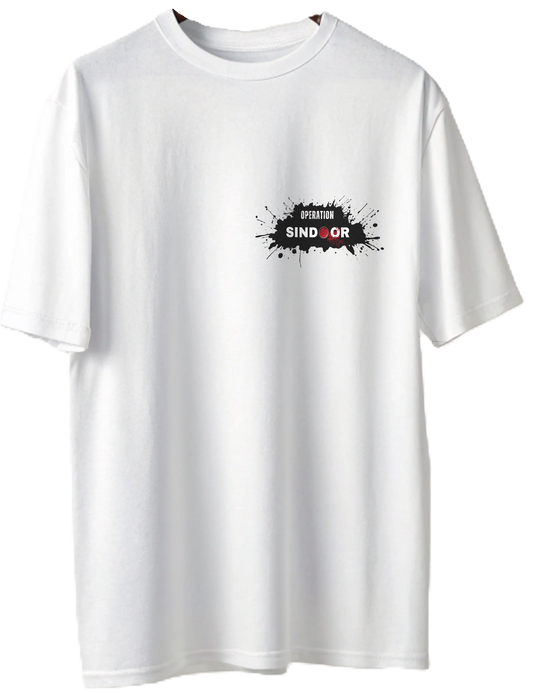 🔥OPERATION SINDOOR Unisex Oversized T-Shirt | 100% Cotton👕