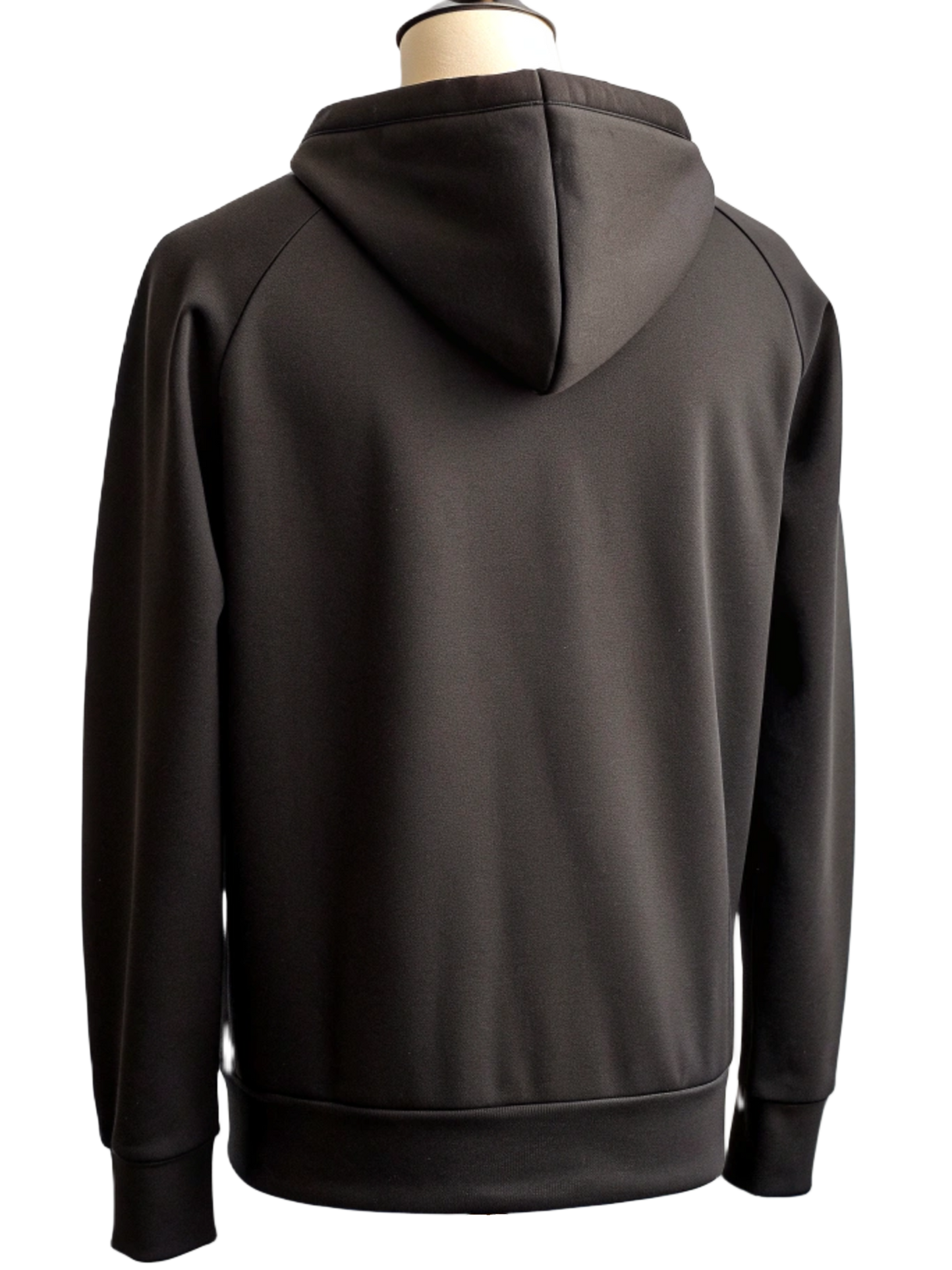 Plain Unisex Zip Hoodie