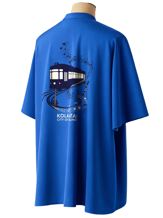 🎵 Kolkata City of Sound Graphic Oversized Unisex T-Shirt