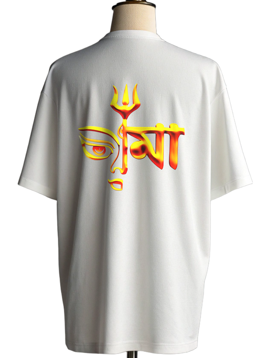 🔱 Maa Durga Trishul Oversized Unisex T-Shirt