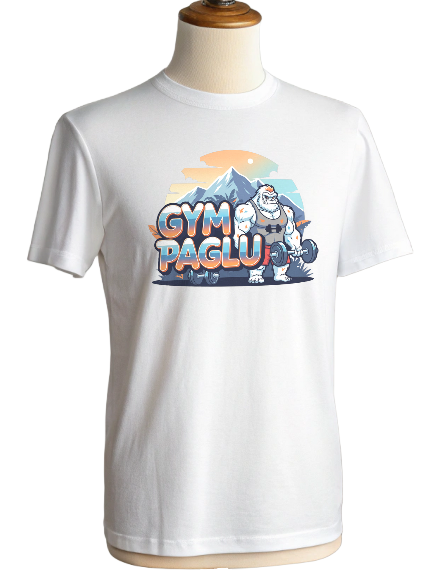 GYM PAGLU Graphic T-Shirt | 100% Cotton Tee