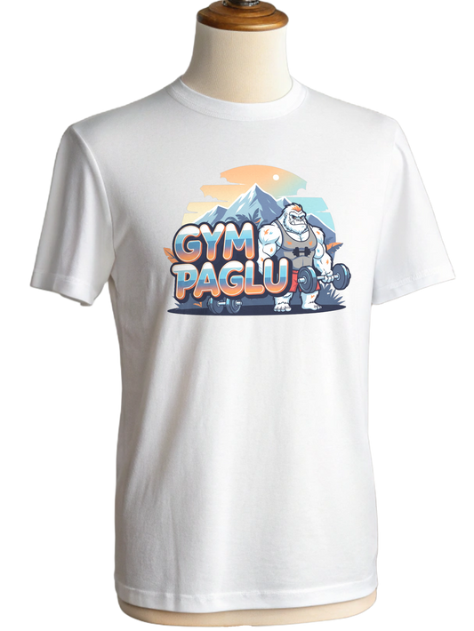 GYM PAGLU Graphic T-Shirt | 100% Cotton Tee