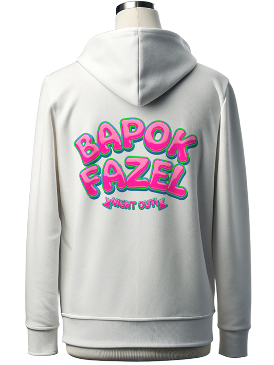 BAPOK FAZEL Graphic Unisex Zip Hoodie